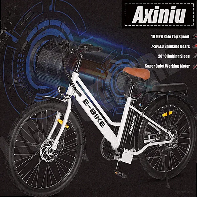 Electric Bicycle 26in Electric Bike City Cruiser eBike Commuter Mountain E-Bike
